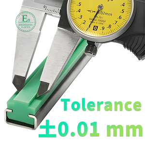 ISO 9001:2015 được chứng nhận chất lượng cao uhmwpe nhựa hướng dẫn tuyến tính đường sắt CNC gia công các bộ phận đúc trượt băng tải hướng dẫn chuỗi - Product Image 2