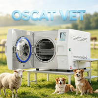 Autoclave à vapeur de classe B OSCAT pour équipement vétérinaire, stérilisateur à porte automatique pour hôpital vétérinaire et clinique vétérinaire