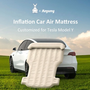 Lit gonflable Anjuny au <span class=keywords><strong>prix</strong></span> d'usine, matelas pneumatique pour voiture, 204x139cm, capacité de 200 kg, bien ajusté avec protection de tête pour <span class=keywords><strong>Tesla</strong></span> Mode 3 - Product Image 2