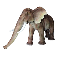 Modèle d'animal animatronique réaliste électrique pour parc d'attractions, étanche, pour le parc jurassique
