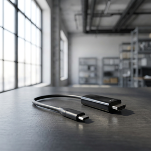 สายแปลงชนิด C เป็น DC DP DVI VGA พร้อมแจ็กเก็ต PVC สำหรับใช้งานกับกล้องและคอมพิวเตอร์ - Product Image 1