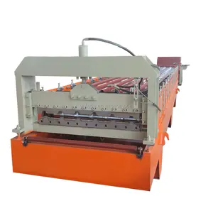 Affordable price corrugated profile aluminum plate roof panel hydraulic color steel plate laminating machine