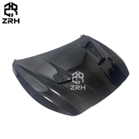 Couvercle de capot moteur avant en fibre de carbone pour Infiniti Q50 2014-2020 Bodykit Couvercle de capot de pare-chocs avant