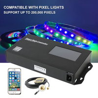 Aipin-Decodificador de señal RDM, controlador de proyecto de programa de voltaje constante, RGB, 8 puertos, 512 DMX, serie SPI, señal, RDM, maestro, tira de luz LED