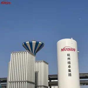 NUZHUO Easy Operation Cryogenic Air Separation Unit 10 Tons Oxygen Nitrogen Generating Plant