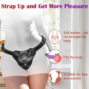 Équipement de bondage SM, jouets en cuir, culottes triangulaires ajustables, unisexe, pour gays et lesbiennes, vente en gros d'usine - Product Image 4