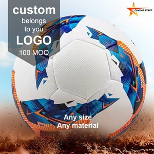 Pallone da Calcio Bianco in Pelle PU per Adulti, Allenamento e Partite, Coppa del Mondo 2018 - Product Image 1