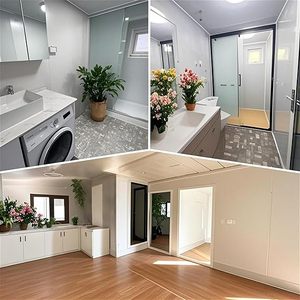 Structure en acier modulaire de conception industrielle - Chambre d'hôtel pour <span class=keywords><strong>location</strong></span> à <span class=keywords><strong>court</strong></span> <span class=keywords><strong>terme</strong></span> pour immeubles de bureaux, appartements, villas préfabriquées - Product Image 6