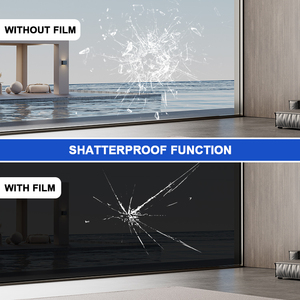 Hot Selling High <strong>Privacy</strong> 4mil 8mil 12mil 16mil Safety Security <strong>Film</strong> 99% UV Rejection <strong>Window</strong> Safety <strong>Film</strong> for House Hotel - Product Image 1