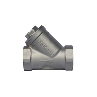 Filtre à eau manuel en acier inoxydable 304/316 UBT GL11W-16P OEM, filetage en Y, filetage NPT, plomberie PN16, pression 0-80°C