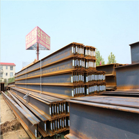 Acier structurel laminé à chaud SS400 Q235B, poutre en H, poutre en I, 100-350 mm, ASTM, pour la construction de bâtiments commerciaux