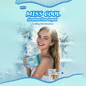 Serviettes hygiéniques biodégradables Napee en coton biologique doux et naturel pour femmes, super absorbantes, économiques, pour usage diurne - Product Image 3