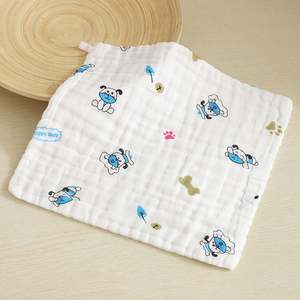 Serviettes de bain pour bébé, bavoirs personnalisés, lingettes en mousseline pour bébés nouveau-nés, serviettes en coton doux pour le visage pour garçons et filles - Product Image 4