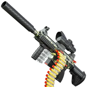 Children's simulation Bullet toy shooting gun m416 Manual and automatic all-in-one children's outdoor assault rifle toy