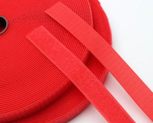 Bande auto-agrippante en nylon et polyester personnalisée, couleurs noir et blanc, pour produits tactiques, usage domestique ou professionnel - Product Image 1