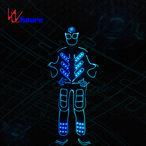Trajes de baile de fibra óptica LED a todo color <span class=keywords><strong>Ropa</strong></span> de actuación luminosa <span class=keywords><strong>para</strong></span> <span class=keywords><strong>eventos</strong></span> Festivales de música Raves <span class=keywords><strong>Ropa</strong></span> de Carnaval - Product Image 5
