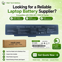 Batterie d'ordinateur portable neuve VGP-BPS9A/B VGP-BPS9 pour ordinateur portable Sony VAIO VGN-AR VGN-SZ VGN-CR VGN-NR Series