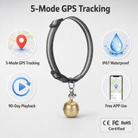Traceur GPS GSM (2G) pour animaux de compagnie, étanche IP67, avec fonction de localisation et de géolocalisation pour chiens et chats - Vente en gros usine