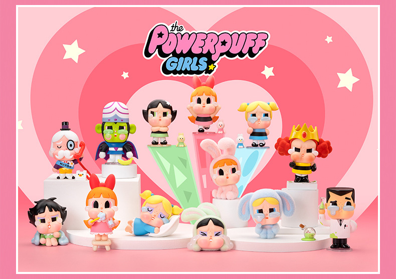 Collect POOPMART CRYBABY with Flying Girl Police Series