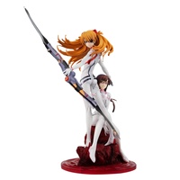 Figurine en résine Asuka Mashiba New Century Warrior, version théâtrale, modèle Frozen, échelle 1:1, fonction souffleur d'air, en stock, figurines d'action
