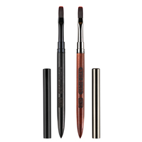 Pinceau UV en gel pour ongles, 1 pièce, stylo de peinture acrylique pour manucure et dessin, outil de peinture