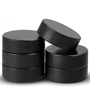 Buz hokeyi Pucks, resmi düzenleme, çap 3 ", kalınlık 1", 6oz, siyah - Product Image 6