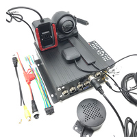 Système de caméra de surveillance de flotte pour bus et camions avec disque dur, IA, MDVR, 4G, GPS, ADAS et BSD