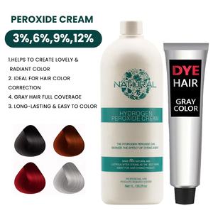 Desarrollador de Tinte de Pelo para Salón Profesional, Crema de Peróxido sin Amoníaco, 3%, 6%, 9%, 12%, Oxidante, Nueva Tecnología, Venta Al por Mayor - Product Image 3