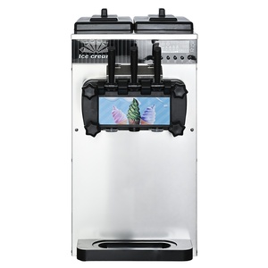Commercial Vertical <b>Ice</b> Cream <b>Machine</b> Small For Soft Serve Yogurt Gelato Frozen Dessert Countertop Stainless Steel - Product Image 2