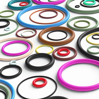 Joints toriques en caoutchouc de silicone, joints standard ou non standard pour applications automobiles, de conduites et de cylindres