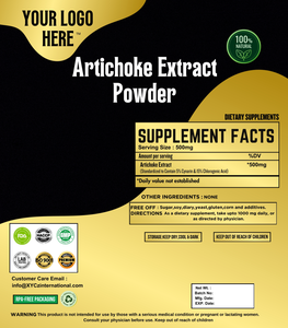 Vente en gros de poudre d'extrait d'artichaut de qualité alimentaire en provenance d'Inde Vente en gros Prix en vrac Poudre d'extrait d'artichaut avec échantillons gratuits - Product Image 2