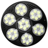 Projecteur LED Vakesun Par 38, ampoule 3000k 3500k 6000k 8000k 55w 60w Par38 LED dimmable avec support de rail