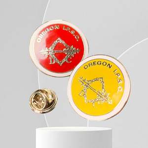 Insignias de Metal Fundido a Presión Personalizadas, Broches de Latón, Acero Inoxidable y Estaño, Diseño Artesanal Moderno para Regalo, Crea el Tuyo Propio - Product Image 3