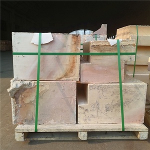 Blocs AZS recyclés, briques réfractaires AZS d'<span class=keywords><strong>occasion</strong></span> utilisées dans les fours à verre - Product Image 4