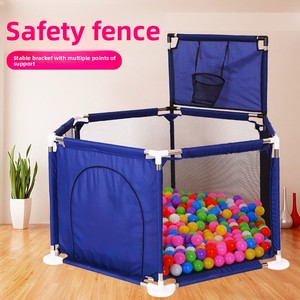 Valla de Seguridad Interior para Bebés y Niños Pequeños, Corral de Juego de Plástico para Gatear, Hecho en China, para 0-24 Meses - Product Image 4