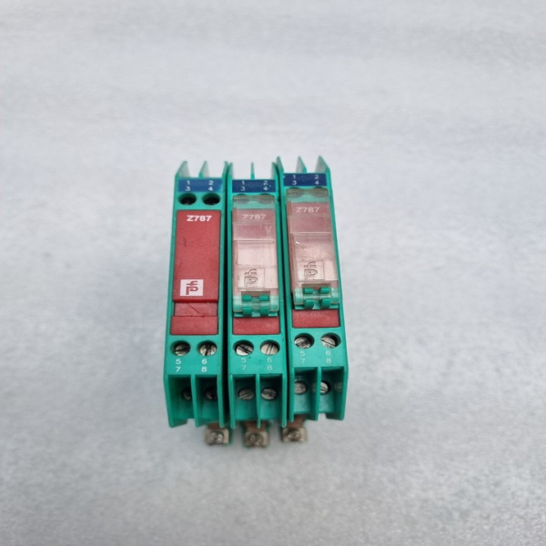 Plc Z787 71816 Z-series Safe Snap Barrier Safety Relay Set of 3 for Warranty Product