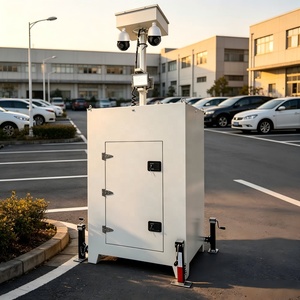 Tour de sécurité mobile temporaire en forme de cube, étanche IP65, pour chantier et parking - Product Image 6