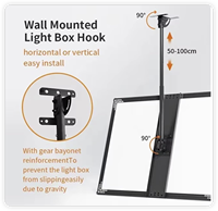 Caja de luz LED de tela SEG con marco de aluminio retroiluminado LED de pared de un solo lado, cajas de luz publicitarias para interiores y exteriores