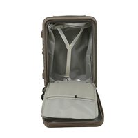 Vente en gros de sacs d'ordinateur à ouverture frontale de conception nouvelle, avec serrure TSA, valise à roulettes en aluminium, bagages de voyage pour PC, 3 pièces, 20, 24, 28