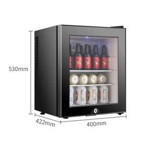 Refrigerador compacto Vanace, puerta de vidrio de 40L, barra pequeña sin ruido, mini <span class=keywords><strong>nevera</strong></span> termoeléctrica para Hotel - Product Image 2