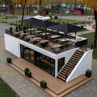 Maison conteneur modulaire préfabriquée FLKT Premium avec fenêtre à rupture de pont thermique, conteneur d'expédition transformable en habitation