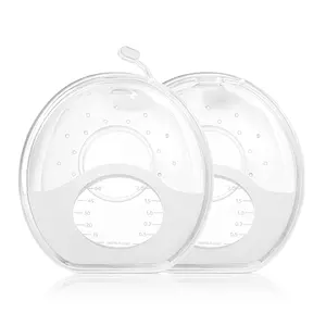 60mlブレストシェル母乳収集セーバーミルクコレクター、スケールライン付き - Product Image 1