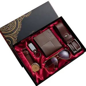 Idear set hadiah parfum perjalanan baru 2024 kacamata hitam kopi karyawan quartz hadiah valentine Pria Hadiah untuk hadiah Hari Ayah