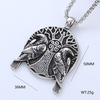 Collier pour homme en acier inoxydable style hip-hop avec pendentif tête de lion et feuille de chanvre, chaîne en bambou gothique