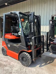 Used Japan Toyota 1.5 Ton forklif Balanced Electric <b>Forklift</b> Lifts 3 Meters for Loading Unloading Stacking and Handling Vehicles - Product Image 3