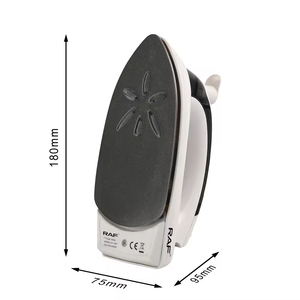 Fer à vapeur électrique portable pliable 800 W, dernier design, avec poignée et réservoir d'eau amovible, idéal pour les voyages - Product Image 2