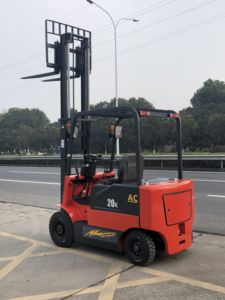 שוונצ 'ה מחסן חשמל קטן מלגזה 2 טון חשמל מופעל מיני מלגזה נייד - Product Image 3