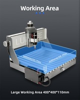 Nouvelle arrivée, machine de fraisage CNC 4040 à broche de 500 W 710 W pour le fraisage et la découpe de l'aluminium et du cuivre