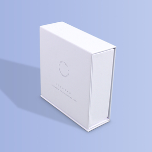 Bán buôn sang trọng gấp hộp quà tặng với nắp từ biểu tượng tùy chỉnh lớp phủ UV và dập nổi gói vải gấp loại thư mục - Product Image 2