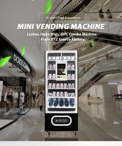 Distributeur automatique compact et économique avec cadre métallique en acier pour hôpitaux et écoles, avec lecteur de codes QR et fonction de livraison de colis. - Product Image 3